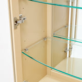 Camellia Field Caramel Display Cabinet from Michael Amini - Luna Furniture