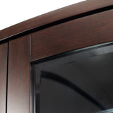 Camellia Field Pecan Warm Pecan Camellia Field Display Cabinet 2pc Warm Pecan from Michael Amini - Luna Furniture