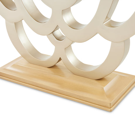 Camellia Field Caramel Console Table from Michael Amini - Luna Furniture
