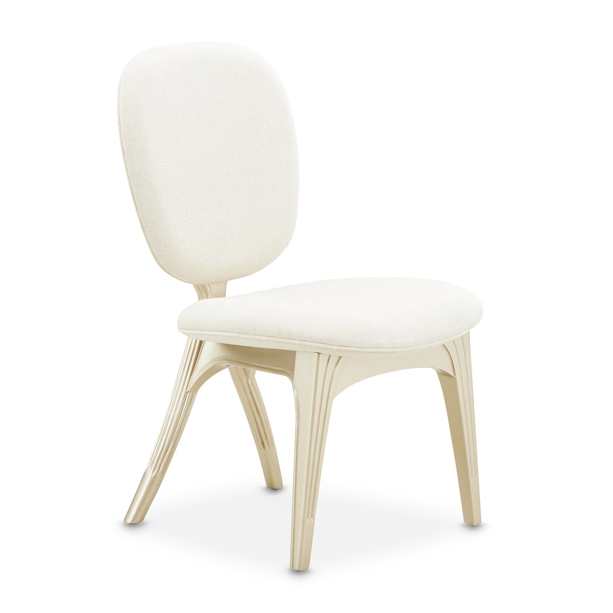 Camellia Field Caramel Vanity Chair from Michael Amini - Luna Furniture