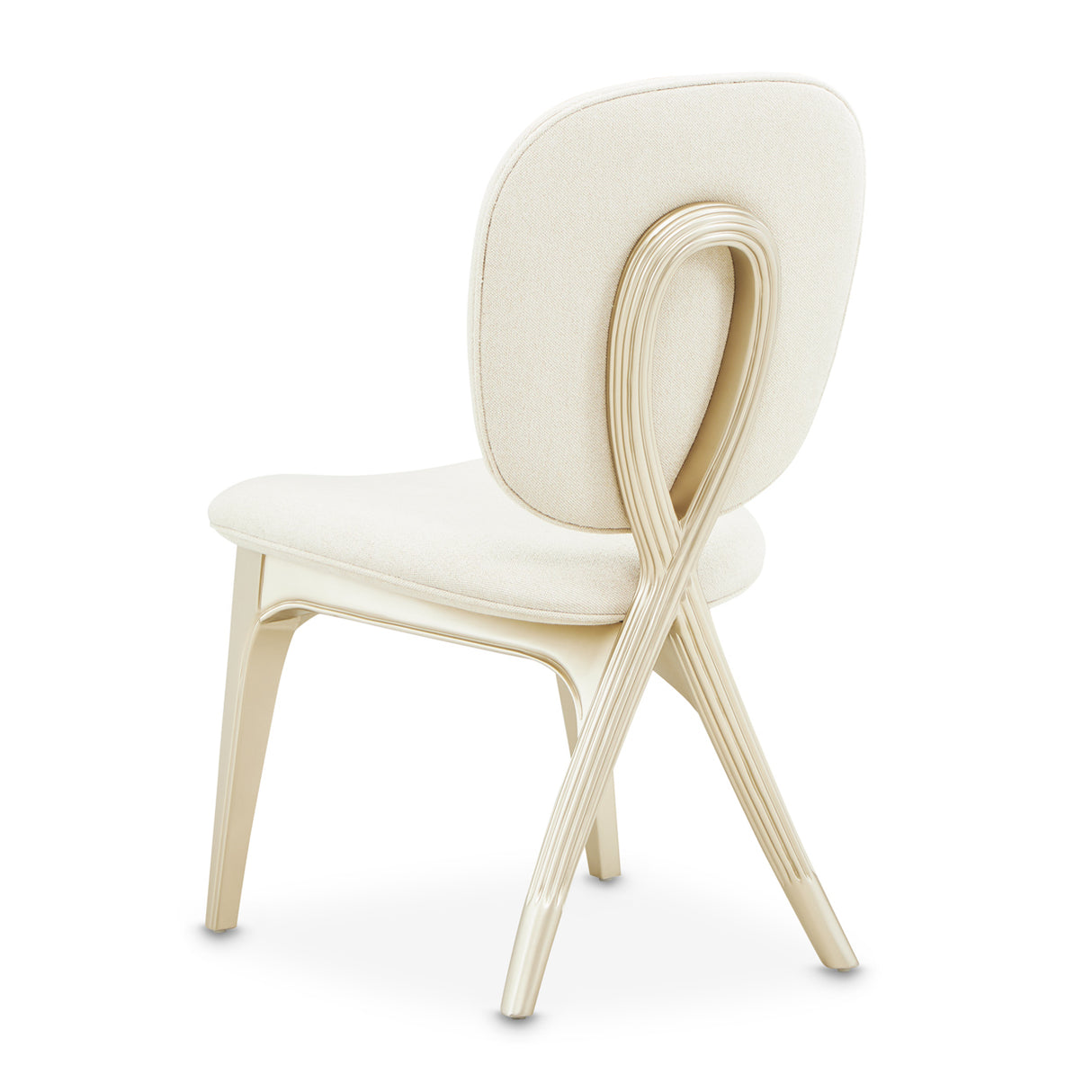 Camellia Field Caramel Vanity Chair from Michael Amini - Luna Furniture