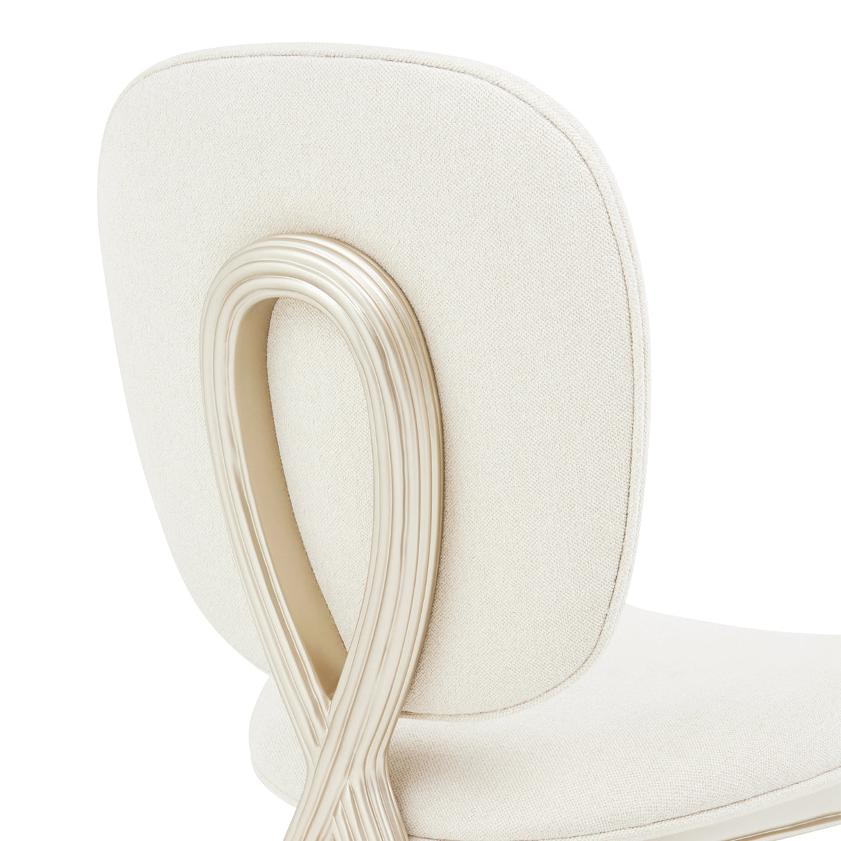Camellia Field Caramel Vanity Chair from Michael Amini - Luna Furniture