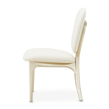 Camellia Field Caramel Vanity Chair from Michael Amini - Luna Furniture