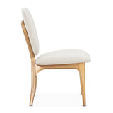 Camellia Field Pecan Warm Pecan Camellia Field Vanity Chair Warm Pecan from Michael Amini - Luna Furniture