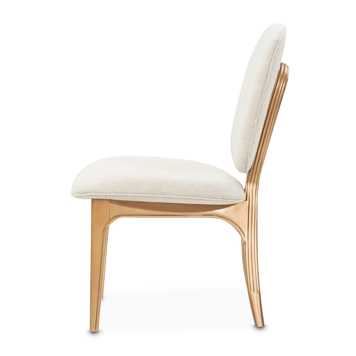 Camellia Field Pecan Warm Pecan Camellia Field Vanity Chair Warm Pecan from Michael Amini - Luna Furniture