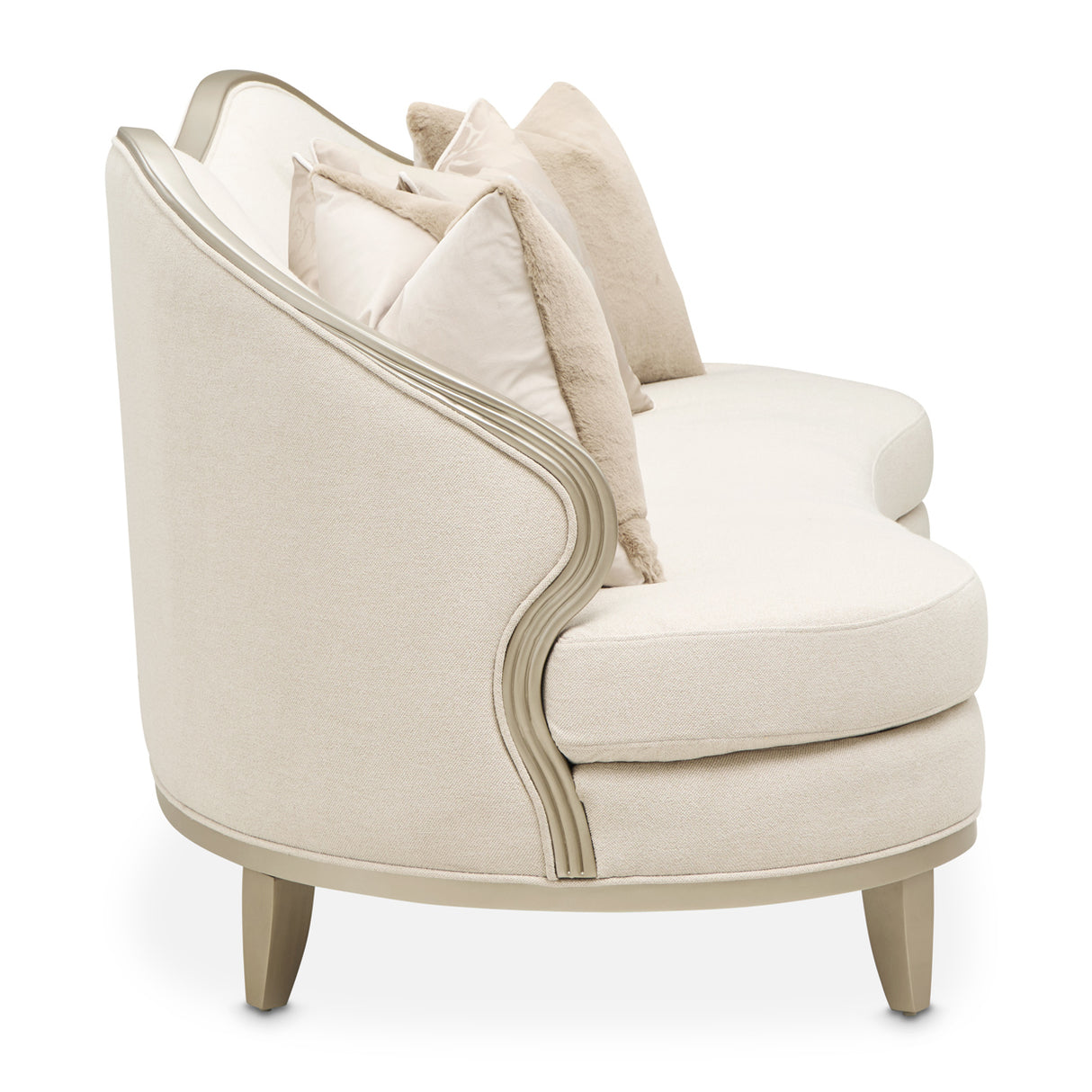 Camellia Field Caramel Sofa from Michael Amini - Luna Furniture
