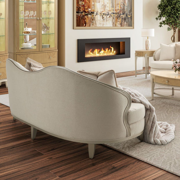 Camellia Field Caramel Sofa