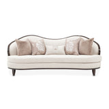 Camellia Field Pecan Warm Pecan Camellia Field Sofa Linen Warm Pecan from Michael Amini - Luna Furniture