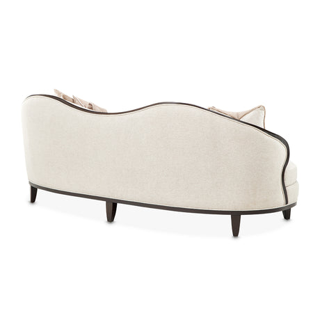 Camellia Field Pecan Warm Pecan Camellia Field Sofa Linen Warm Pecan from Michael Amini - Luna Furniture