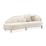 Camellia Field Caramel Asymmetrical Sofa from Michael Amini - Luna Furniture
