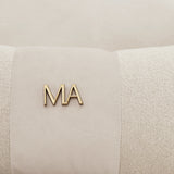 Camellia Field Caramel Asymmetrical Sofa from Michael Amini - Luna Furniture