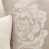 Camellia Field Caramel Asymmetrical Sofa from Michael Amini - Luna Furniture