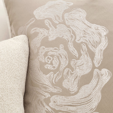 Camellia Field Caramel Asymmetrical Sofa from Michael Amini - Luna Furniture