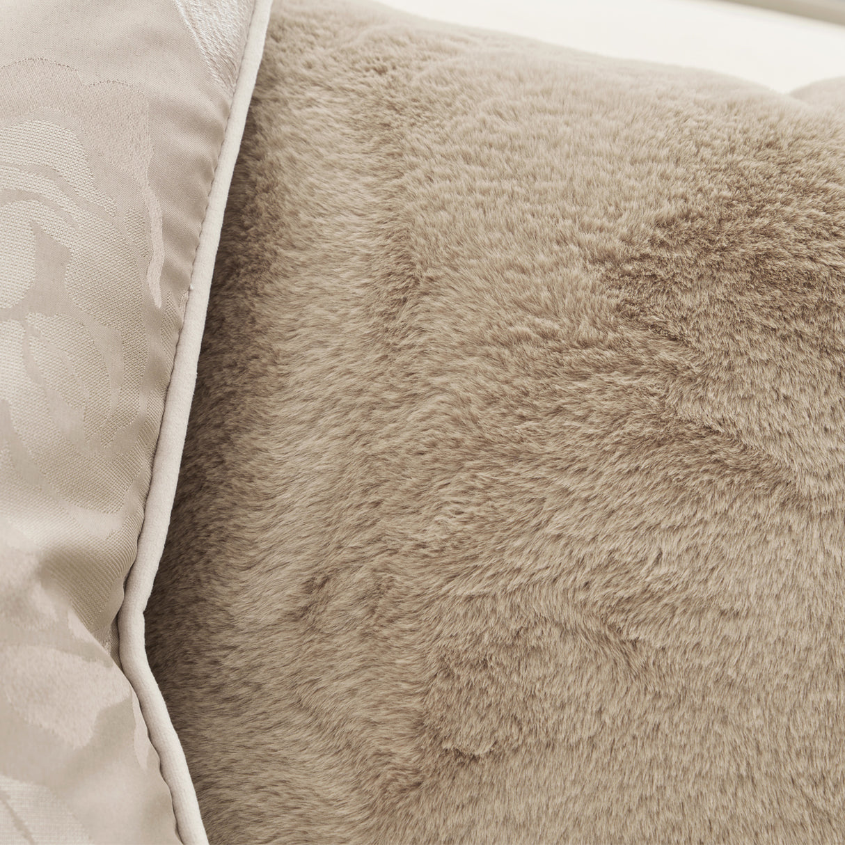 Camellia Field Caramel Asymmetrical Sofa from Michael Amini - Luna Furniture