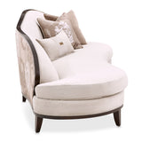 Camellia Field Pecan Warm Pecan Asymmetrical Sofa from Michael Amini - Luna Furniture