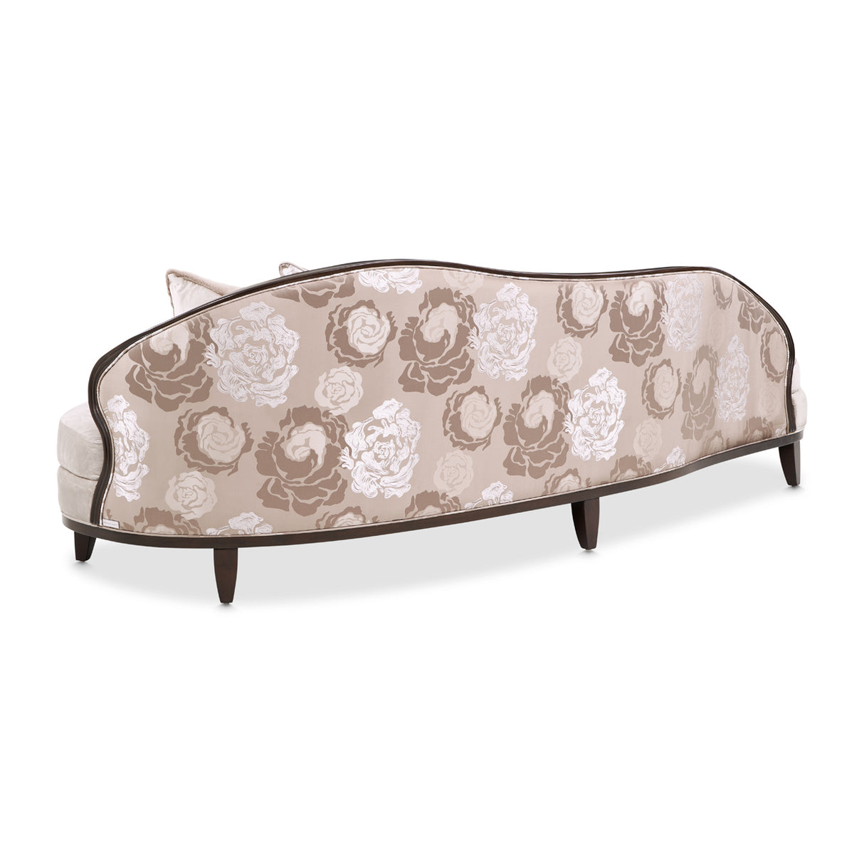 Camellia Field Pecan Warm Pecan Asymmetrical Sofa from Michael Amini - Luna Furniture