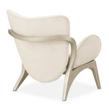 Camellia Field Caramel Camellia Field Accent Chair Ivory Caramel from Michael Amini - Luna Furniture
