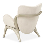 Camellia Field Caramel Camellia Field Accent Chair Ivory Caramel from Michael Amini - Luna Furniture