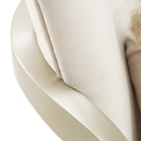 Camellia Field Caramel Camellia Field Accent Chair Ivory Caramel from Michael Amini - Luna Furniture