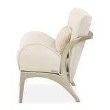 Camellia Field Caramel Camellia Field Accent Chair Ivory Caramel from Michael Amini - Luna Furniture