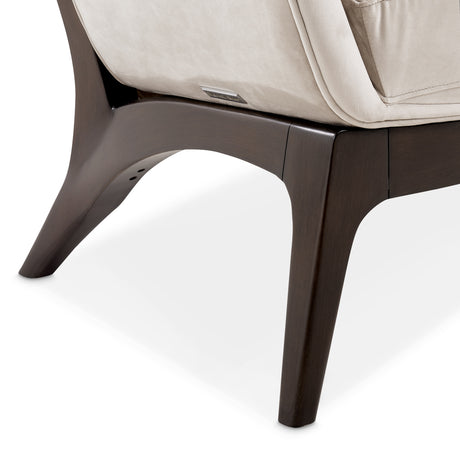 Camellia Field Pecan Warm Pecan Camellia Field Accent Chair Porchini Warm Pecan from Michael Amini - Luna Furniture