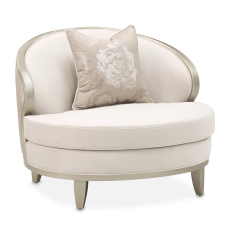 Camellia Field Caramel Camellia Field Matching Chair Cornsilk Caramel from Michael Amini - Luna Furniture