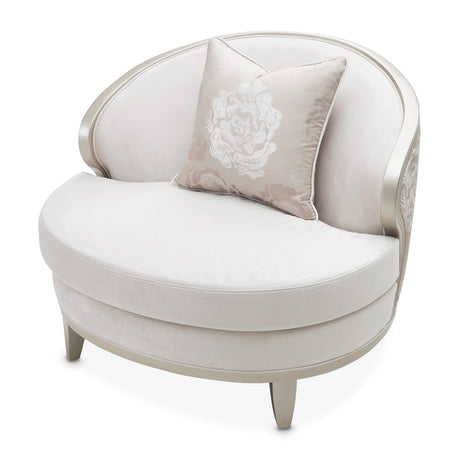 Camellia Field Caramel Camellia Field Matching Chair Cornsilk Caramel from Michael Amini - Luna Furniture