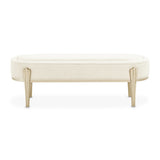 Camellia Field Caramel Accent Bench from Michael Amini - Luna Furniture