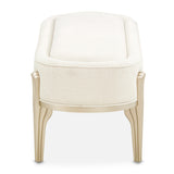 Camellia Field Caramel Accent Bench from Michael Amini - Luna Furniture