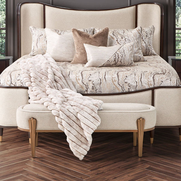Camellia Field Pecan Warm Pecan Camellia Field Bench Warm Pecan