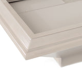 Fantosini Silver Leaf Eastern King Fan Bed from Michael Amini - Luna Furniture