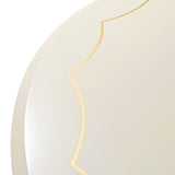 Fantosini Gold Creamy Pearl Round Dining Table from Michael Amini - Luna Furniture