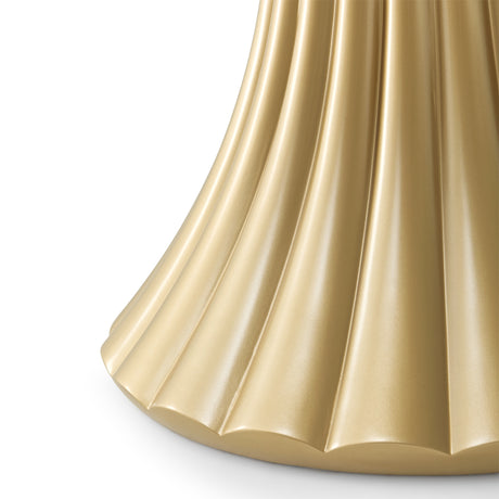 Fantosini Gold Creamy Pearl Round Dining Table from Michael Amini - Luna Furniture