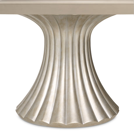 Fantosini Silver Mist Round Dining Table from Michael Amini - Luna Furniture