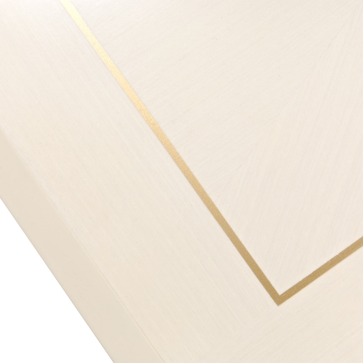 Fantosini Gold Creamy Pearl Pedestal Dining Table from Michael Amini - Luna Furniture