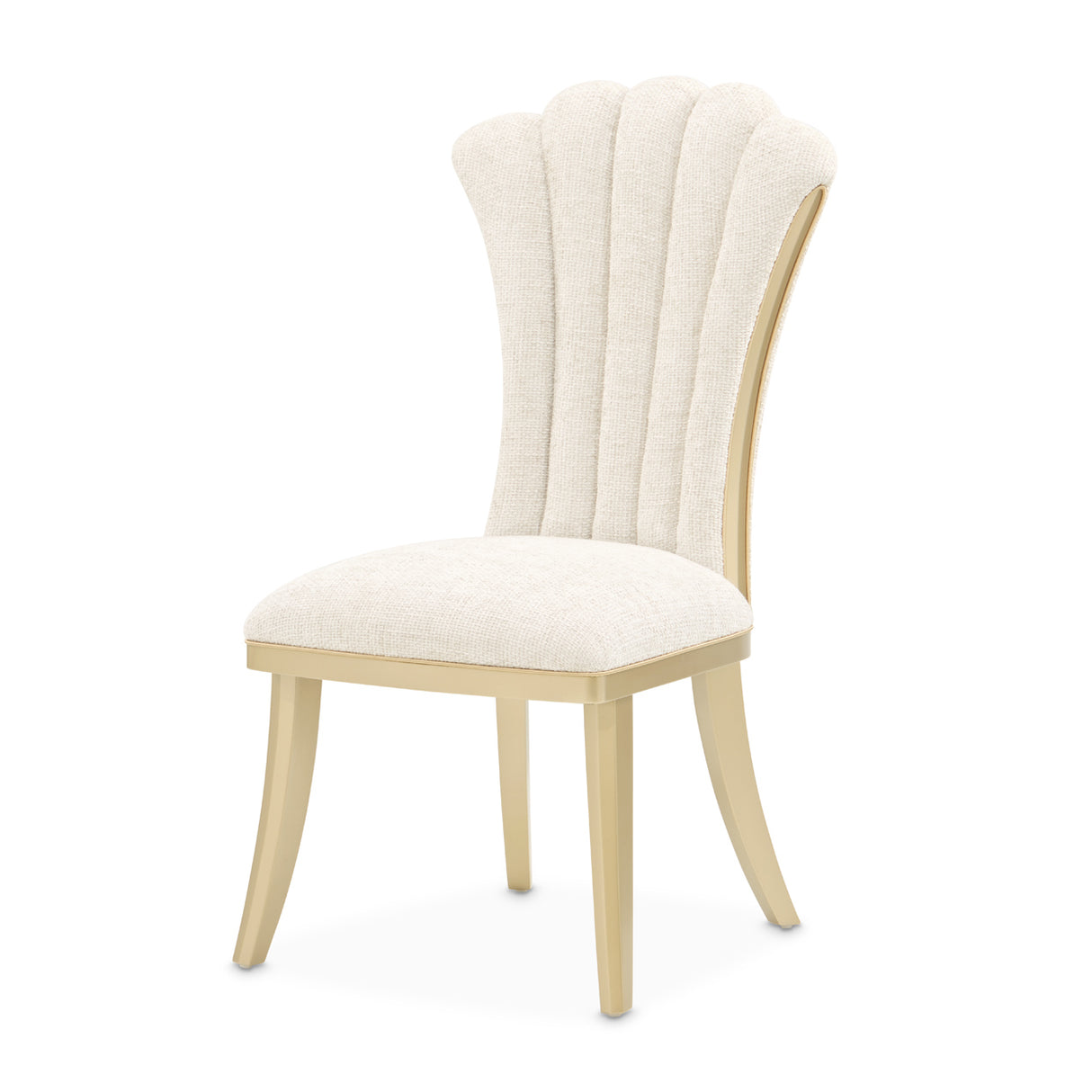 Fantosini Gold Gold Leaf Dining Side Chair from Michael Amini - Luna Furniture