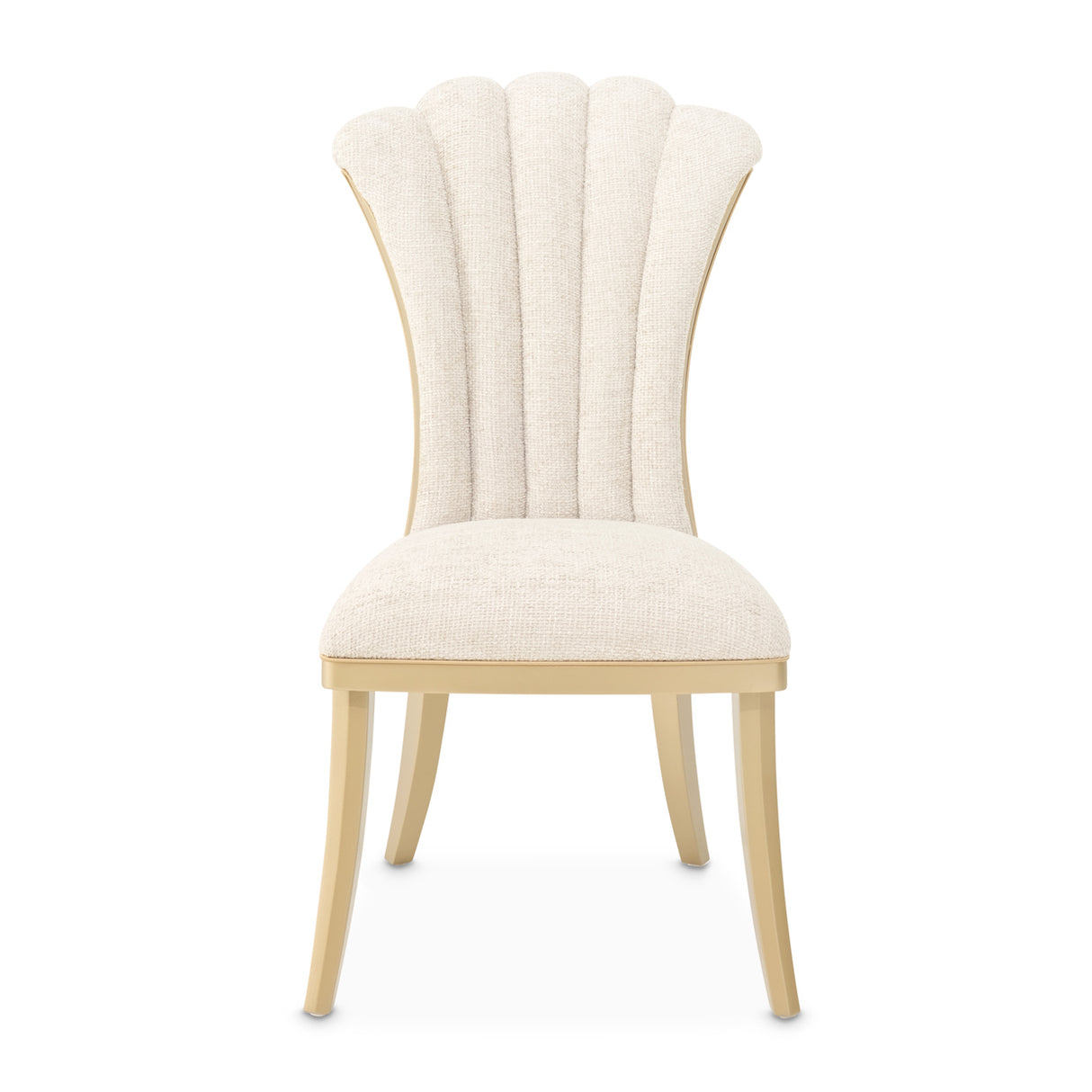 Fantosini Gold Gold Leaf Dining Side Chair from Michael Amini - Luna Furniture