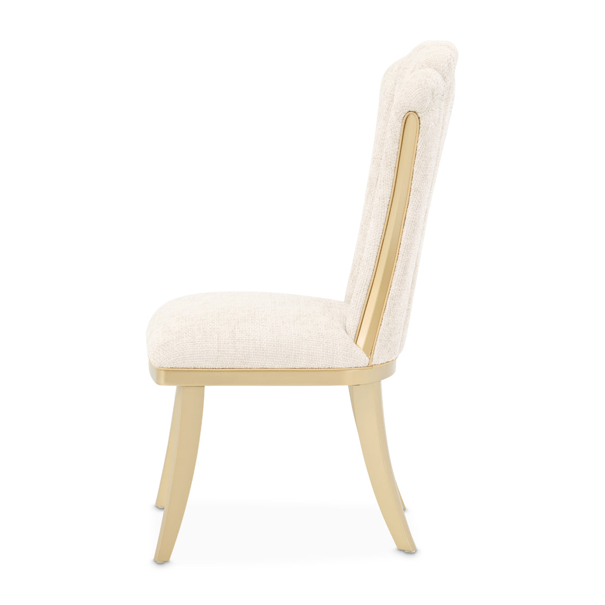Fantosini Gold Gold Leaf Dining Side Chair from Michael Amini - Luna Furniture