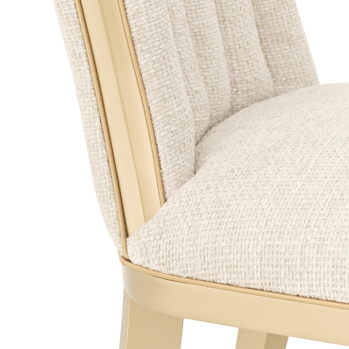 Fantosini Gold Gold Leaf Dining Side Chair from Michael Amini - Luna Furniture