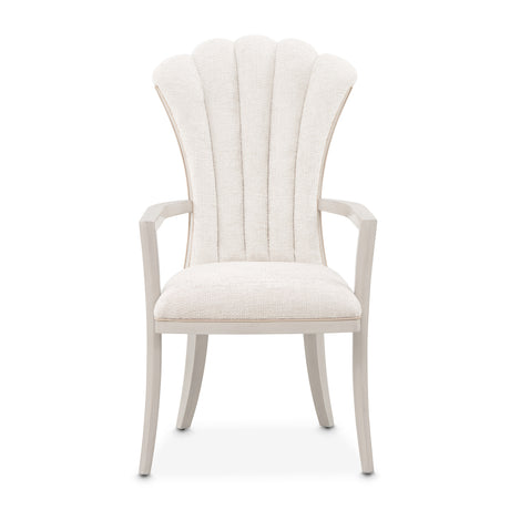 Fantosini Silver Mist Dining Arm Chair from Michael Amini - Luna Furniture