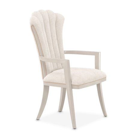 Fantosini Silver Mist Dining Arm Chair from Michael Amini - Luna Furniture