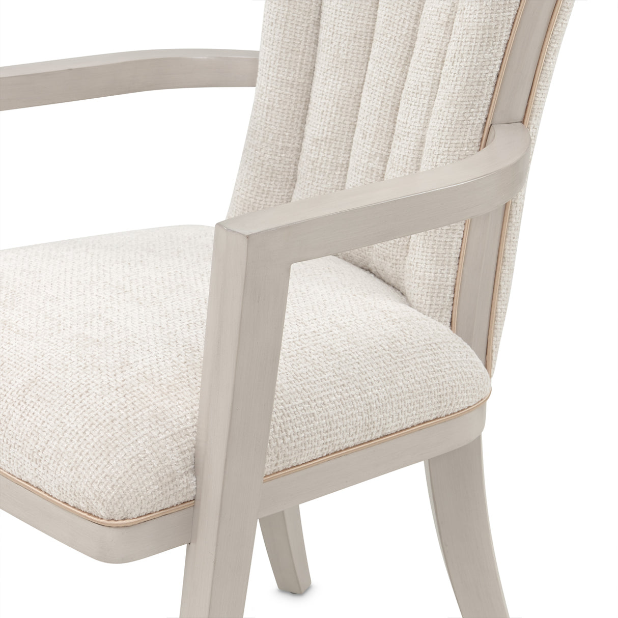 Fantosini Silver Mist Dining Arm Chair from Michael Amini - Luna Furniture