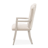 Fantosini Silver Mist Dining Arm Chair from Michael Amini - Luna Furniture