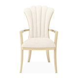 Fantosini Gold Gold Leaf Dining Arm Chair from Michael Amini - Luna Furniture