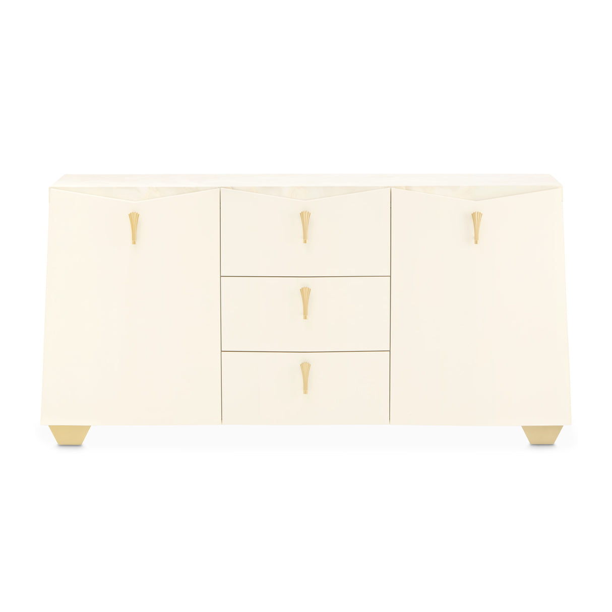Fantosini Gold Creamy Pearl Sideboard from Michael Amini - Luna Furniture