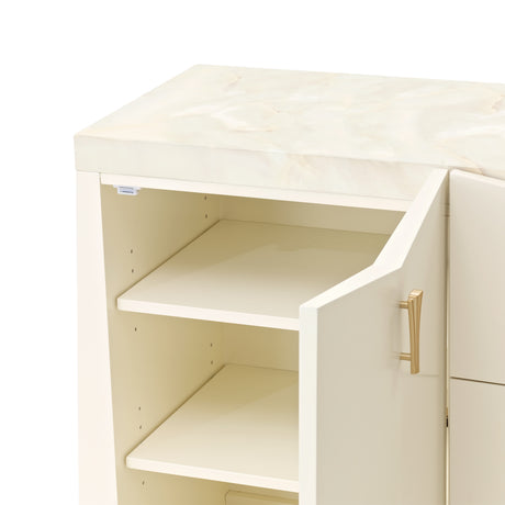 Fantosini Gold Creamy Pearl Sideboard from Michael Amini - Luna Furniture