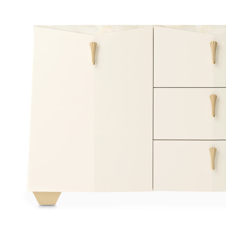 Fantosini Gold Creamy Pearl Sideboard from Michael Amini - Luna Furniture