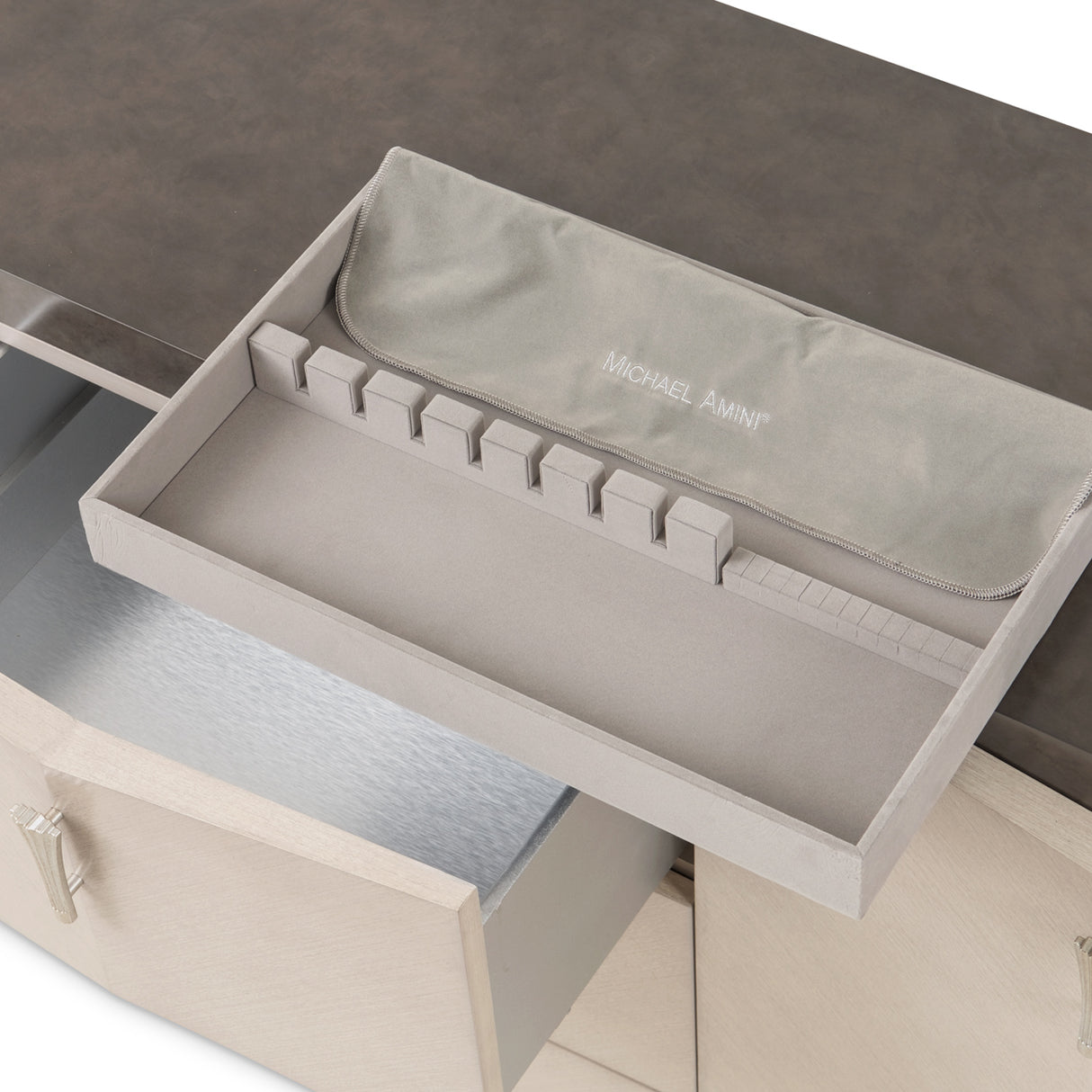 Fantosini Silver Mist Sideboard from Michael Amini - Luna Furniture