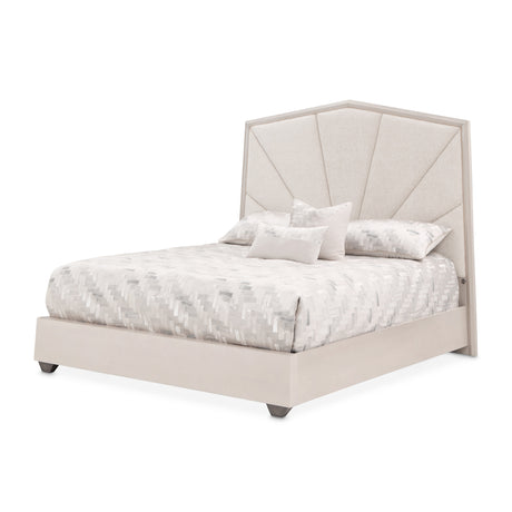 Fantosini Silver Mist Queen Panel Bed from Michael Amini - Luna Furniture