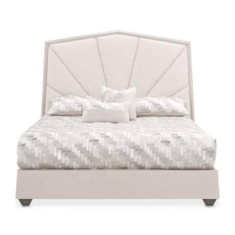 Fantosini Silver Mist Queen Panel Bed from Michael Amini - Luna Furniture